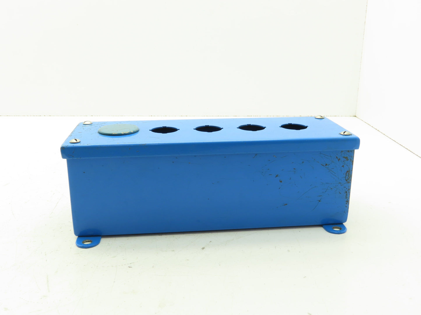 Austin K-3989 Pushbutton Control Station 12"H 4"W 4"D Enclosure 8 Holes