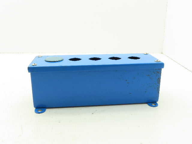 Austin K-3989 Pushbutton Control Station 12"H 4"W 4"D Enclosure 8 Holes