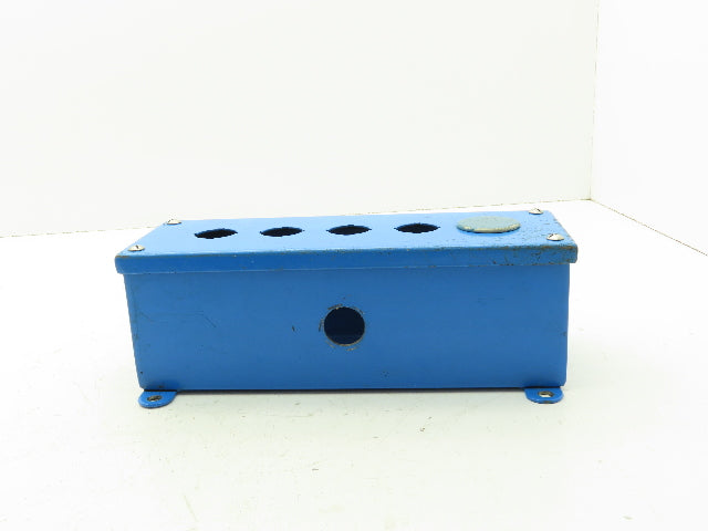 Austin K-3989 Pushbutton Control Station 12"H 4"W 4"D Enclosure 8 Holes