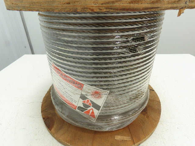 3/8"x 480' Steel Wire Rope Crane Hoist Winch Lifting Cable Grade 2160