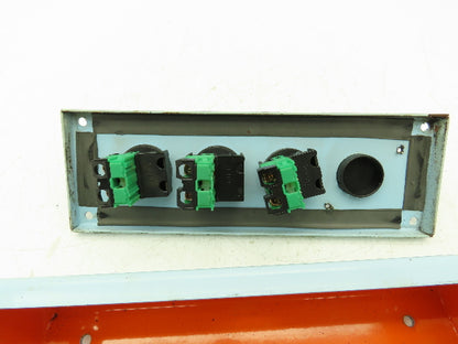 KPB30WEM KPB30WM Pushbutton Control Station 9-3/4"H 3"W 2-1/2"D 5 Holes Lot of 2