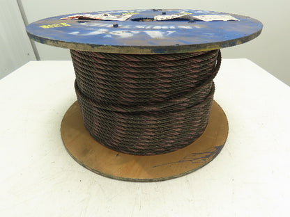 3/8"x 300' Steel Wire Rope Crane Hoist Winch Lifting Cable 6x19 FC
