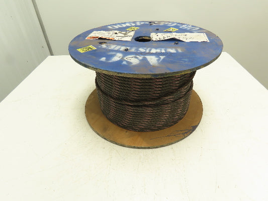 3/8"x 300' Steel Wire Rope Crane Hoist Winch Lifting Cable 6x19 FC