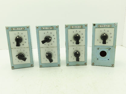Yongsung KSC4519 Rotary Cam Switch's AC600V DC250V Lot Of 7 Switches