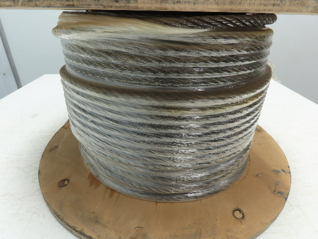 7/16"x 240' Steel Wire Rope Crane Hoist Winch Lifting Cable 6x37 WC