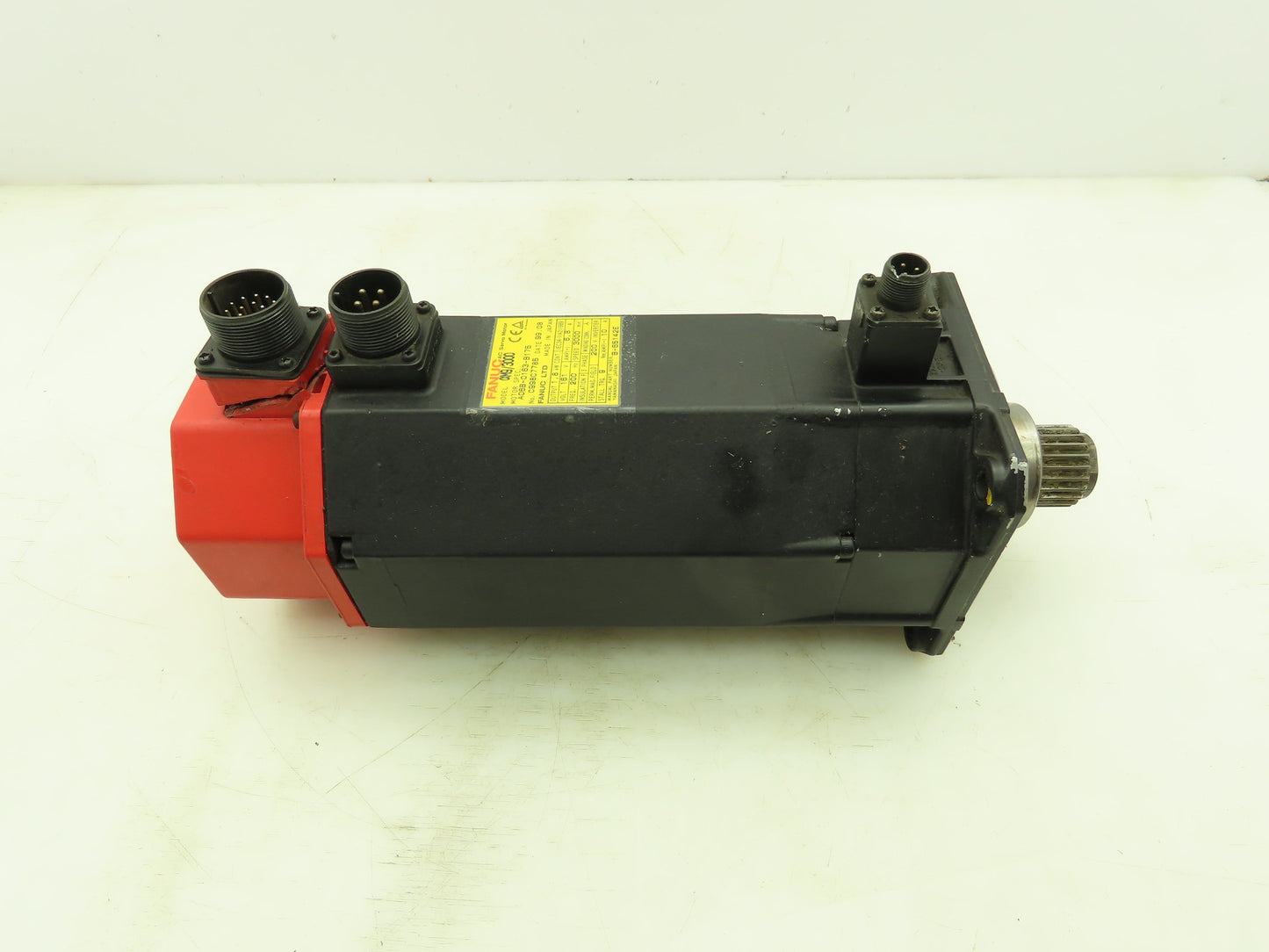 Fanuc A06B-0163-B175 Servo Motor aM9/3000 1.8kw 3000 RPM Pulsecoder aA64