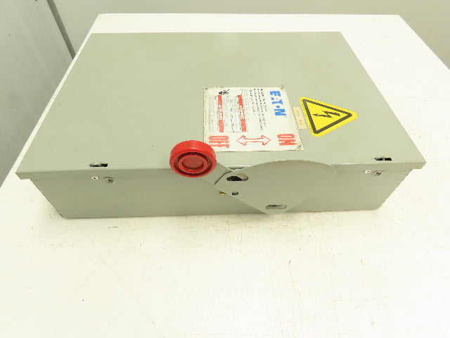 Eaton Cutler DH323FGKJSEL Fusible Disconnect Safety Switch 100A 240V 3Ph