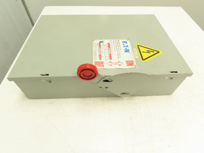 Eaton Cutler DH323FGKJSEL Fusible Disconnect Safety Switch 100A 240V 3Ph