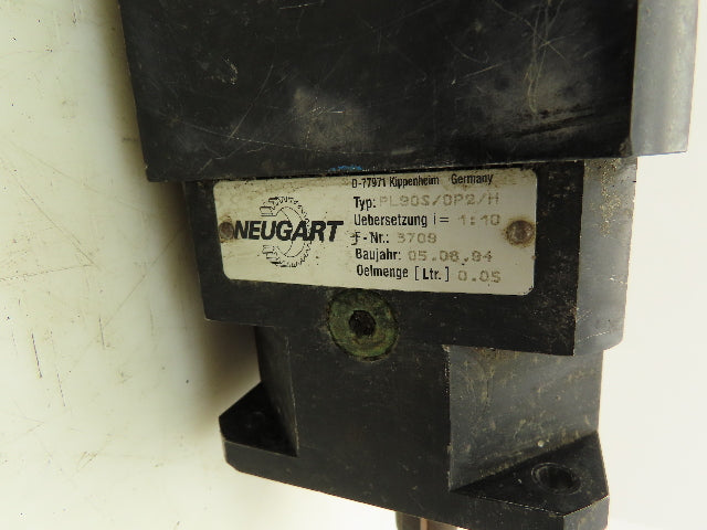 Indramat MAC063D-0-JS-2-C/095-B-0/S001 Permanent Magnet Motor Servo 10:1 Gearbox