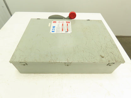 Eaton Cutler DH323FGKJSEL Fusible Disconnect Safety Switch 100A 3 Pole 240V