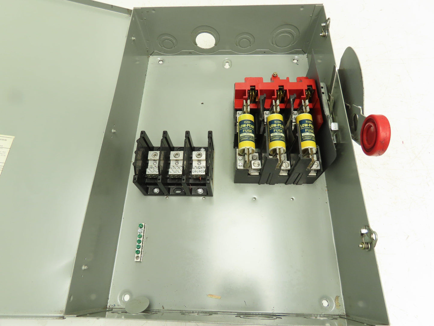 Eaton Cutler DH323FGKJSEL Fusible Disconnect Safety Switch 100A 3 Pole 240V