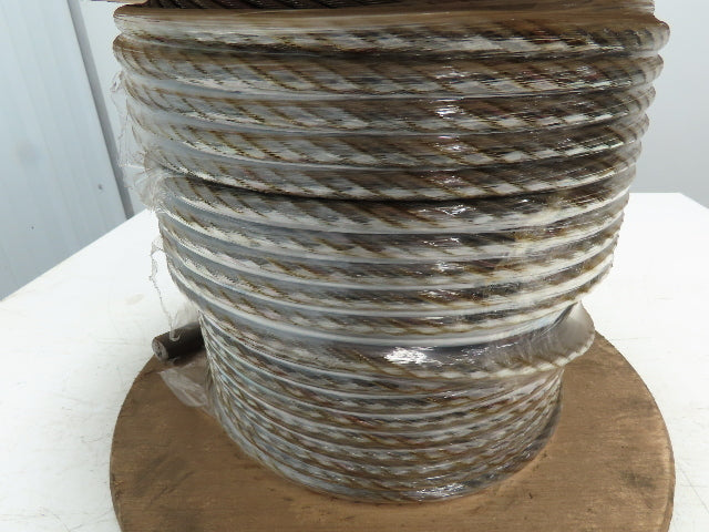 1/2"x 200' Steel Wire Rope Crane Hoist Winch Lifting Cable