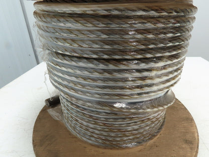 1/2"x 200' Steel Wire Rope Crane Hoist Winch Lifting Cable