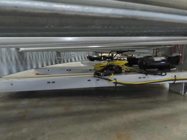 48"x 13' Powered Roller Conveyor Modular S-Curve RL 130VDC O-Ring Belt Drive
