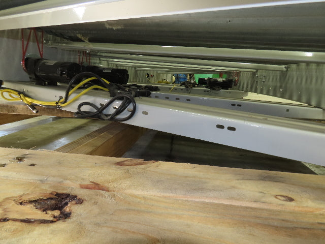 Roach 48"x 13' Powered Roller Conveyor S-Curve LR 130VDC O-Ring Belt Drive