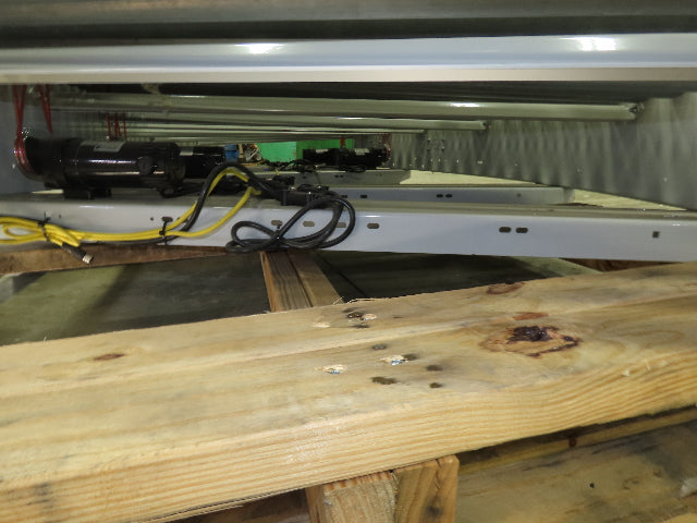 Roach 48"x 13' Powered Roller Conveyor S-Curve LR 130VDC O-Ring Belt Drive