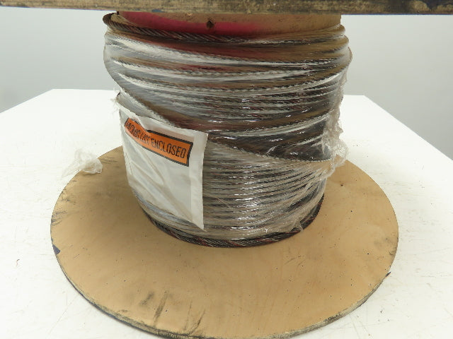 1/4"x 244' Steel Wire Rope Crane Hoist Winch Lifting Cable 6x37 WC