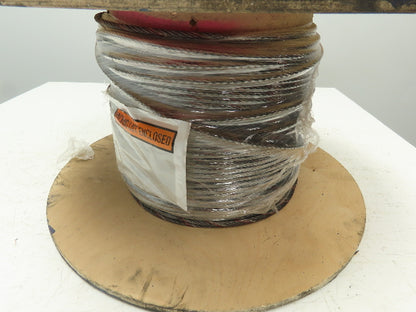 1/4"x 244' Steel Wire Rope Crane Hoist Winch Lifting Cable 6x37 WC