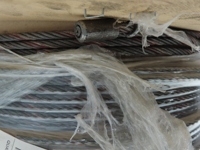 1/4"x 244' Steel Wire Rope Crane Hoist Winch Lifting Cable 6x37 WC