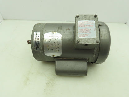 Baldor VL3509 35C13-180 Electric Motor 1Hp 1Ph 115/230V 3450RPM 56C TEFC
