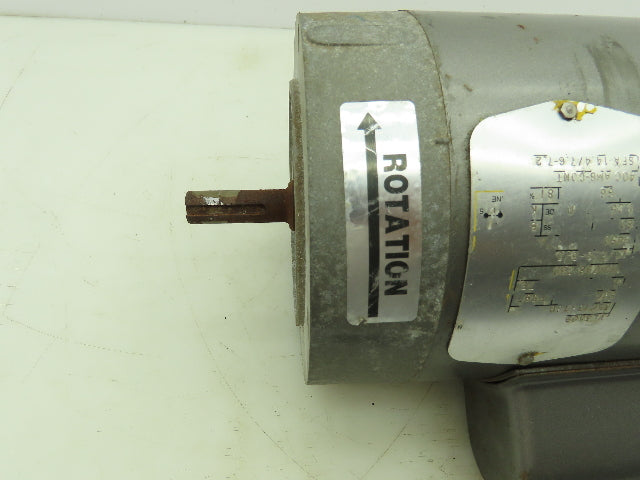 Baldor VL3509 35C13-180 Electric Motor 1Hp 1Ph 115/230V 3450RPM 56C TEFC