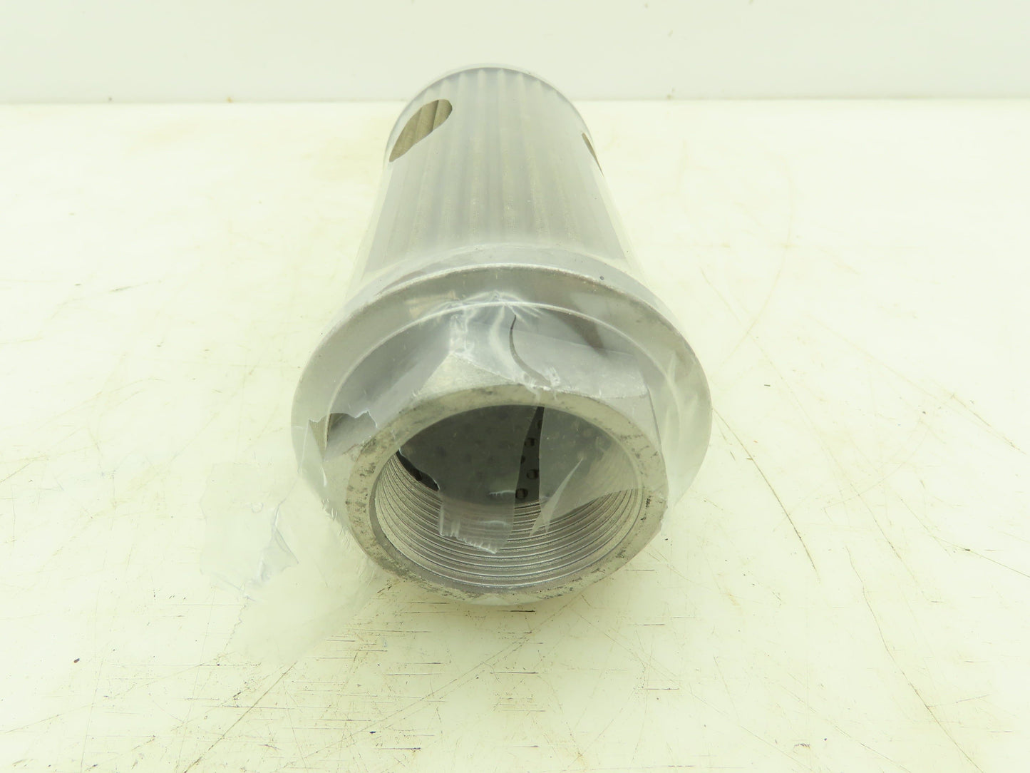 Yeyapeijian Hydraulic Oil Mesh Strainer Filter 1-1/4"NPT 5x2.5" Body Lot of 3