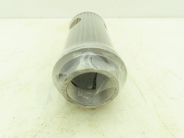 Yeyapeijian Hydraulic Oil Mesh Strainer Filter 1-1/4"NPT 5x2.5" Body Lot of 3