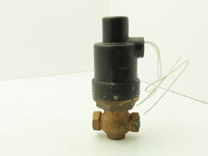 Magnatrol Valve Corp F18AR52-W Solenoid Valve 3/4" Two Way 120V DC 18W 300PSI