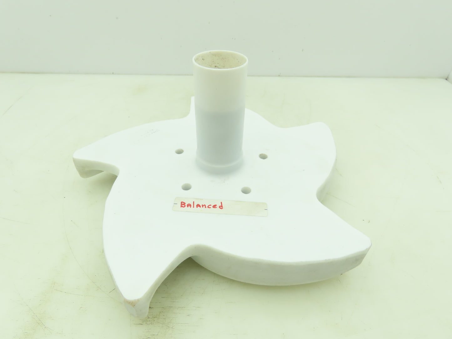 Flowserve DY44037A-DSTF Impeller 4X3T-13/130 Pump Impeller 12" PTFE Material
