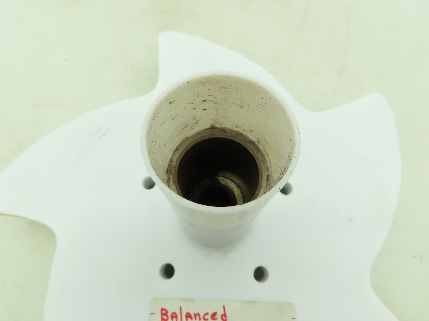 Flowserve DY44037A-DSTF Impeller 4X3T-13/130 Pump Impeller 12" PTFE Material