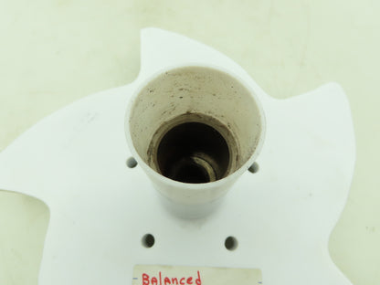 Flowserve DY44037A-DSTF Impeller 4X3T-13/130 Pump Impeller 12" PTFE Material