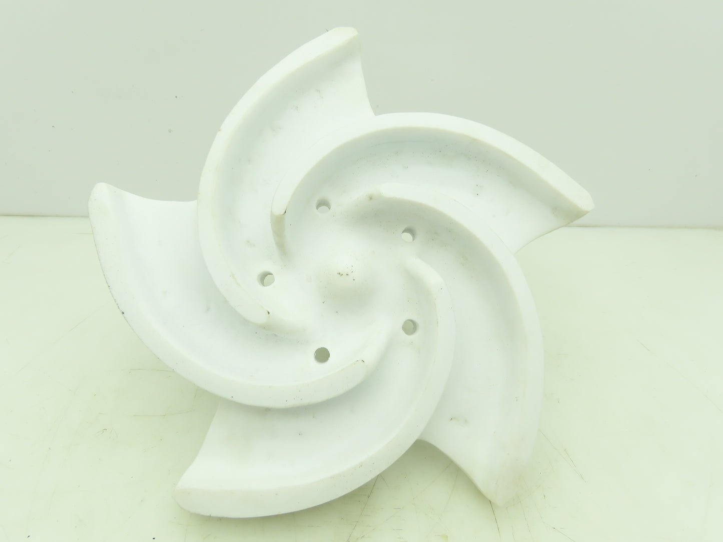 Flowserve DY44037A-DSTF Impeller 4X3T-13/130 Pump Impeller 12" PTFE Material