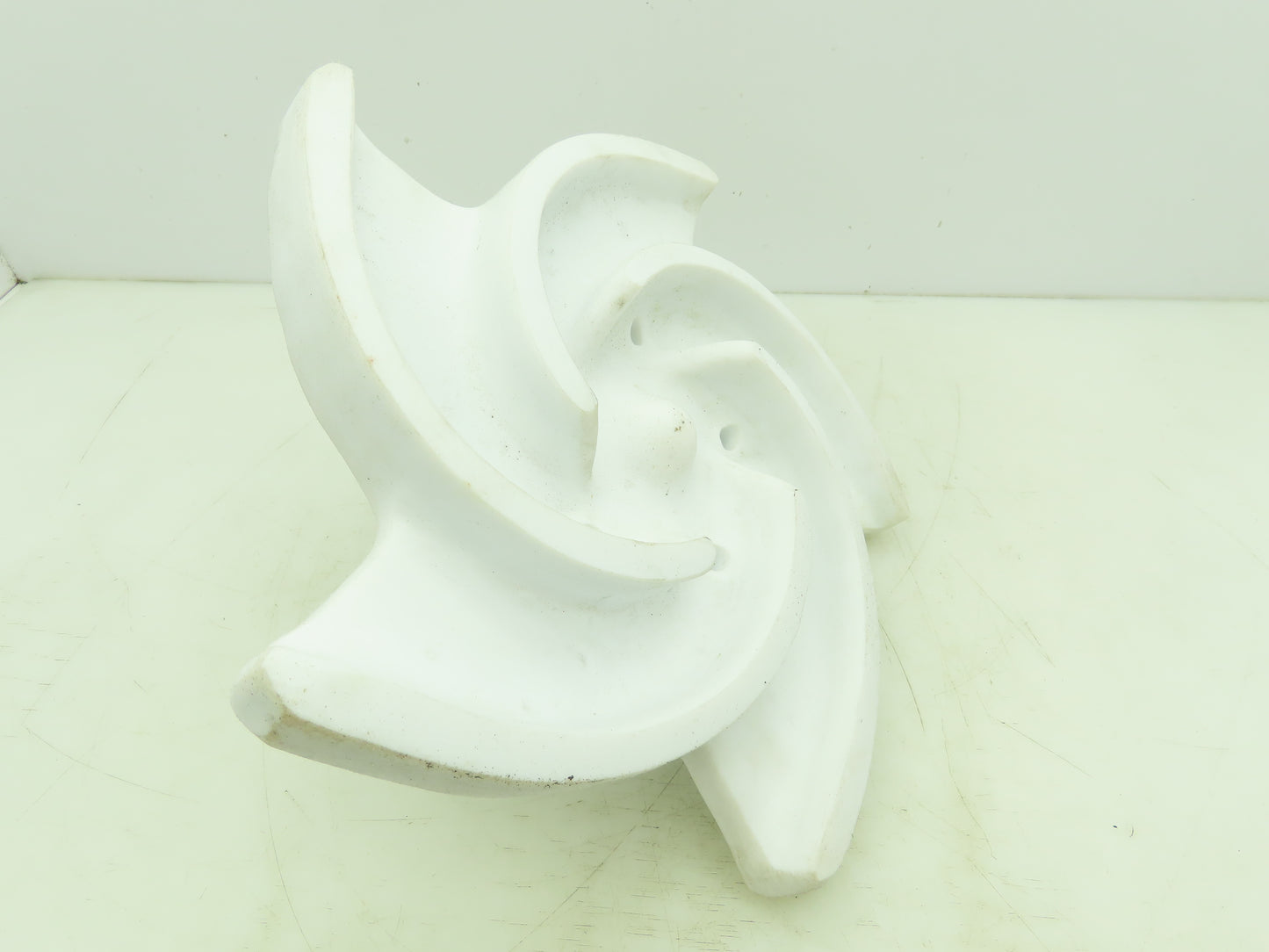 Flowserve DY44037A-DSTF Impeller 4X3T-13/130 Pump Impeller 12" PTFE Material