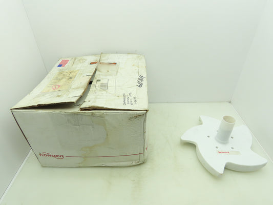 Flowserve DY44037A-DSTF Impeller 4X3T-13/130 Pump Impeller 12" PTFE Material