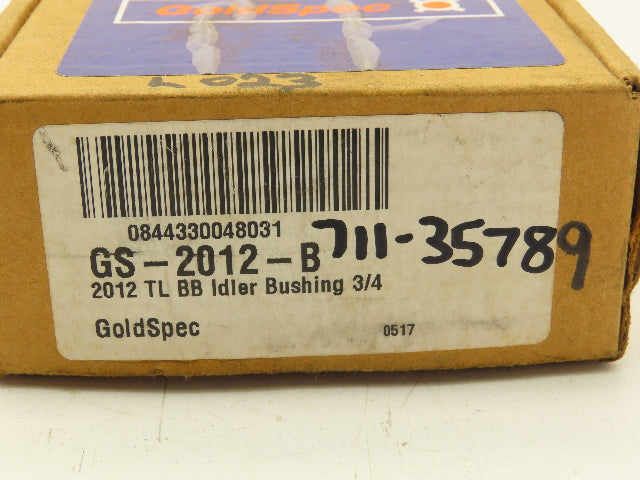 Goldspec GS-2012-B Taperlock Idler Bushing with Ball Bearing 3/4"