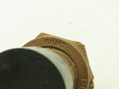 GHMC 1 1/2" To 1 1/4" Brass Couplings Lot Of 2