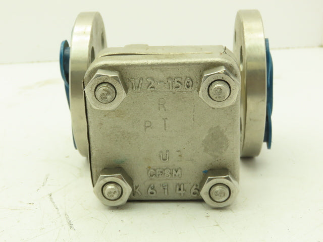 Neway 0.5S1RG10-TFE Swing Valve Class 150 195@400°F Body CF8M 1/2"