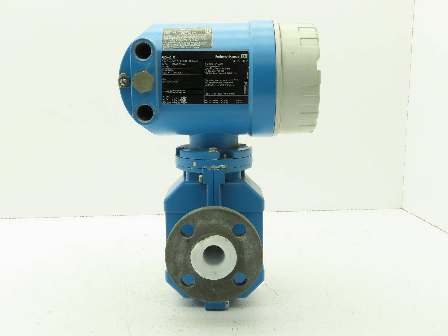Endress Hauser 53P25-EL5B1RA0BACA Promag 53 P Flowmeter 85-260VAC 15VA/W Type 4X