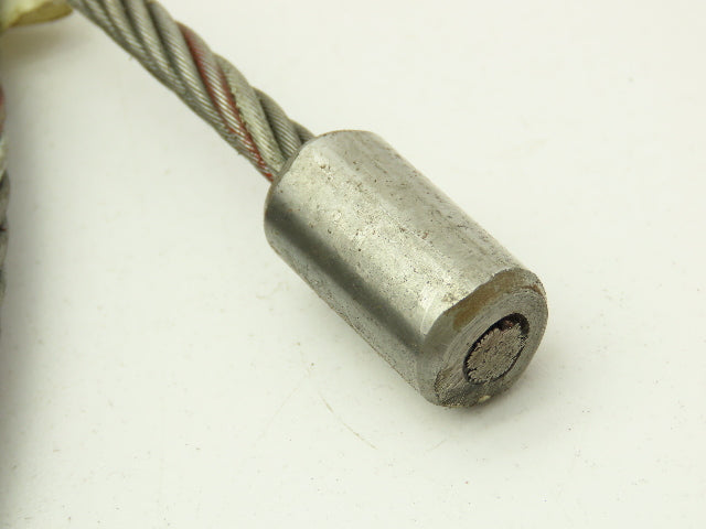 1/4"x 50'  Steel Wire Rope Winch Hoist Lifting Cable  Lot of 2