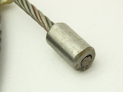 1/4"x 50'  Steel Wire Rope Winch Hoist Lifting Cable  Lot of 2