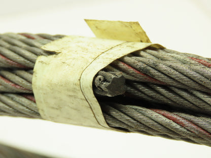 1/4"x 50'  Steel Wire Rope Winch Hoist Lifting Cable  Lot of 2