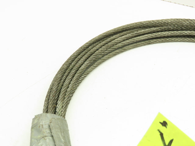 1/4"x 50'  Steel Wire Rope Winch Hoist Lifting Cable  Lot of 2