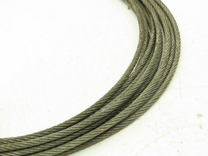 1/4"x 50'  Steel Wire Rope Winch Hoist Lifting Cable  Lot of 2