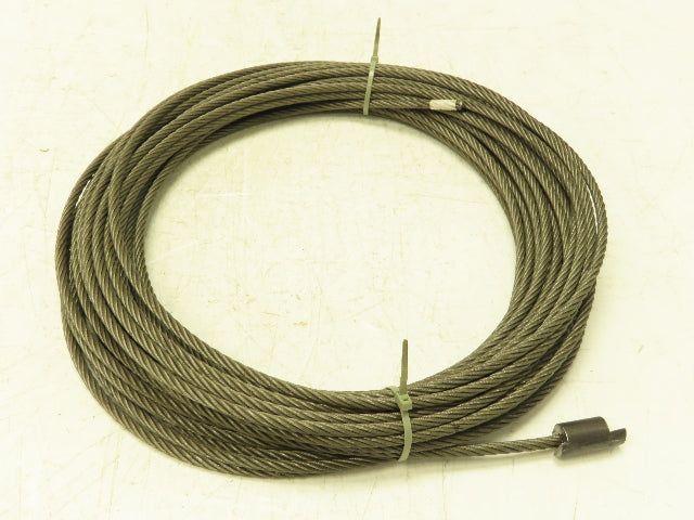 5/16"x 100' Steel Wire Rope Crane Hoist Winch Lifting Cable