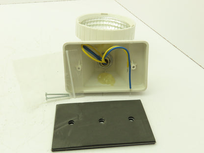 Lithonia Lighting ELA W NX N0806 Remote Head Emergency Light Incandescent 8W 6V