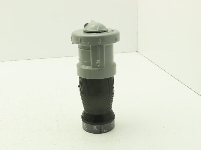 Hubbell HBL430CS2W HBL Insulgrip Pin Sleeve Receptacle 3P 4W 30A Plug 600VAC