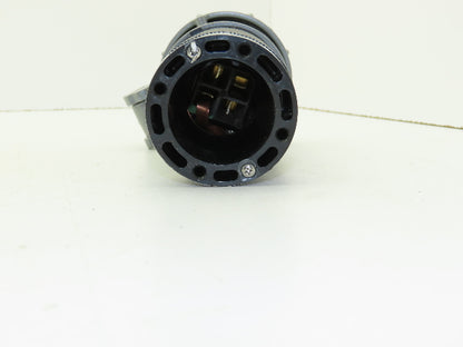 Hubbell HBL430CS2W HBL Insulgrip Pin Sleeve Receptacle 3P 4W 30A Plug 600VAC