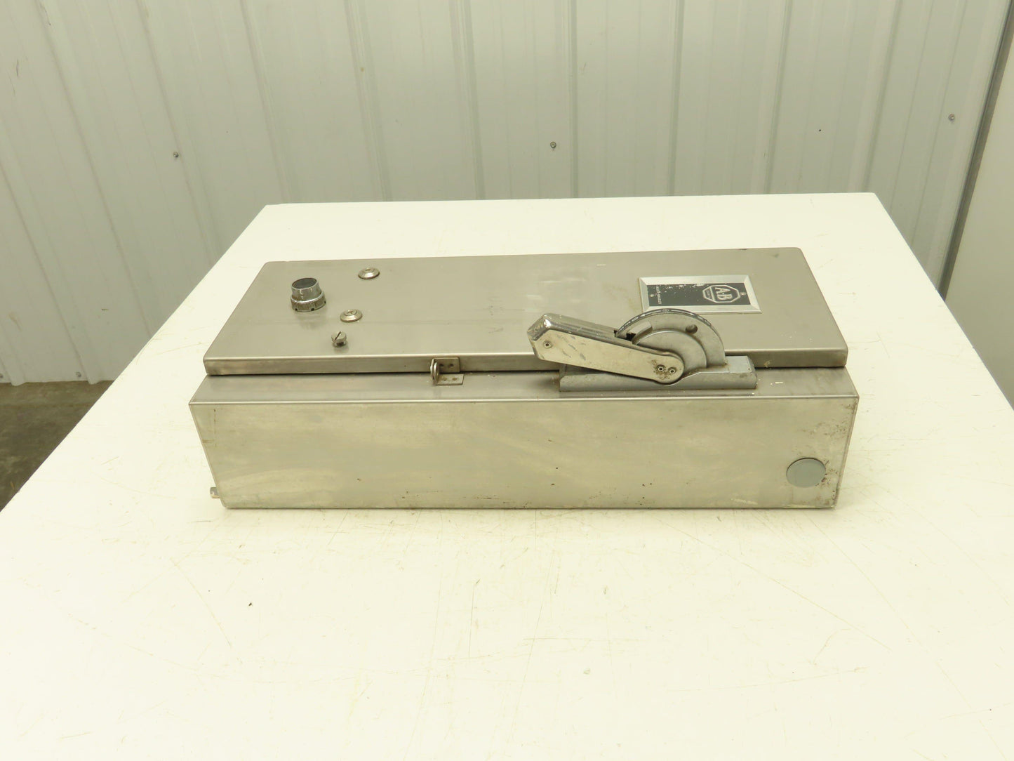 Allen Bradley 712 Sz 1 Combination Starter 10Hp Non-Fusible Stainless Disconnect