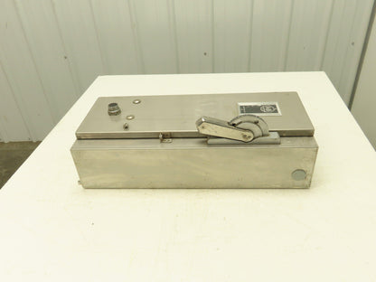 Allen Bradley 712 Sz 1 Combination Starter 10Hp Non-Fusible Stainless Disconnect