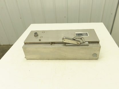 Allen Bradley 712 Sz 1 Combination Starter 10Hp Non-Fusible Stainless Disconnect